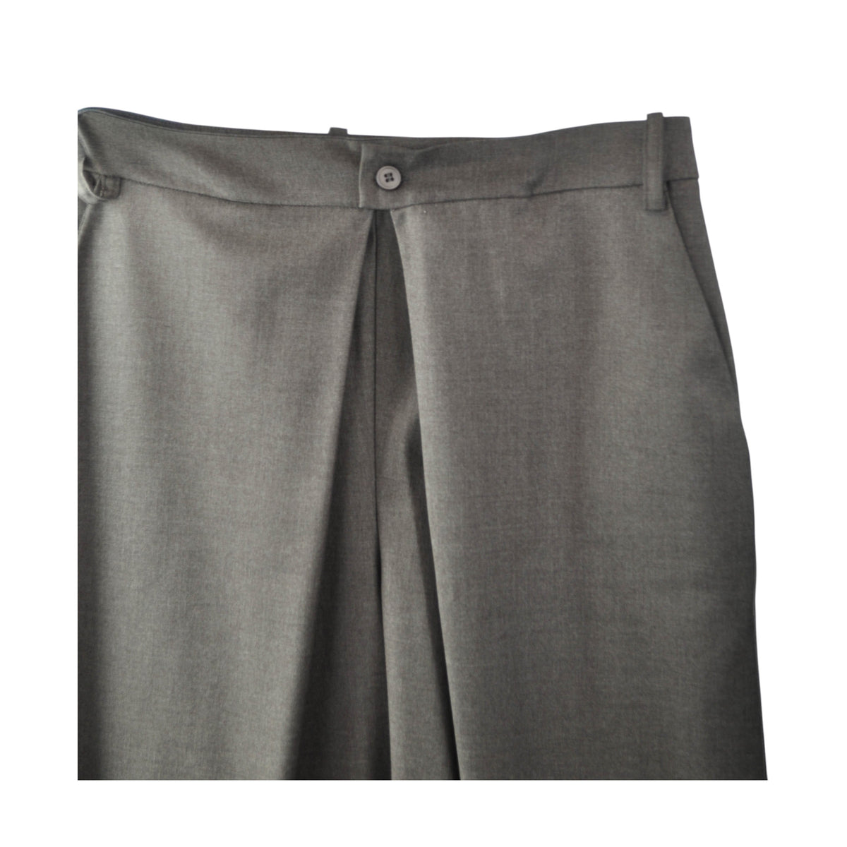 Pantalone con maxi piega