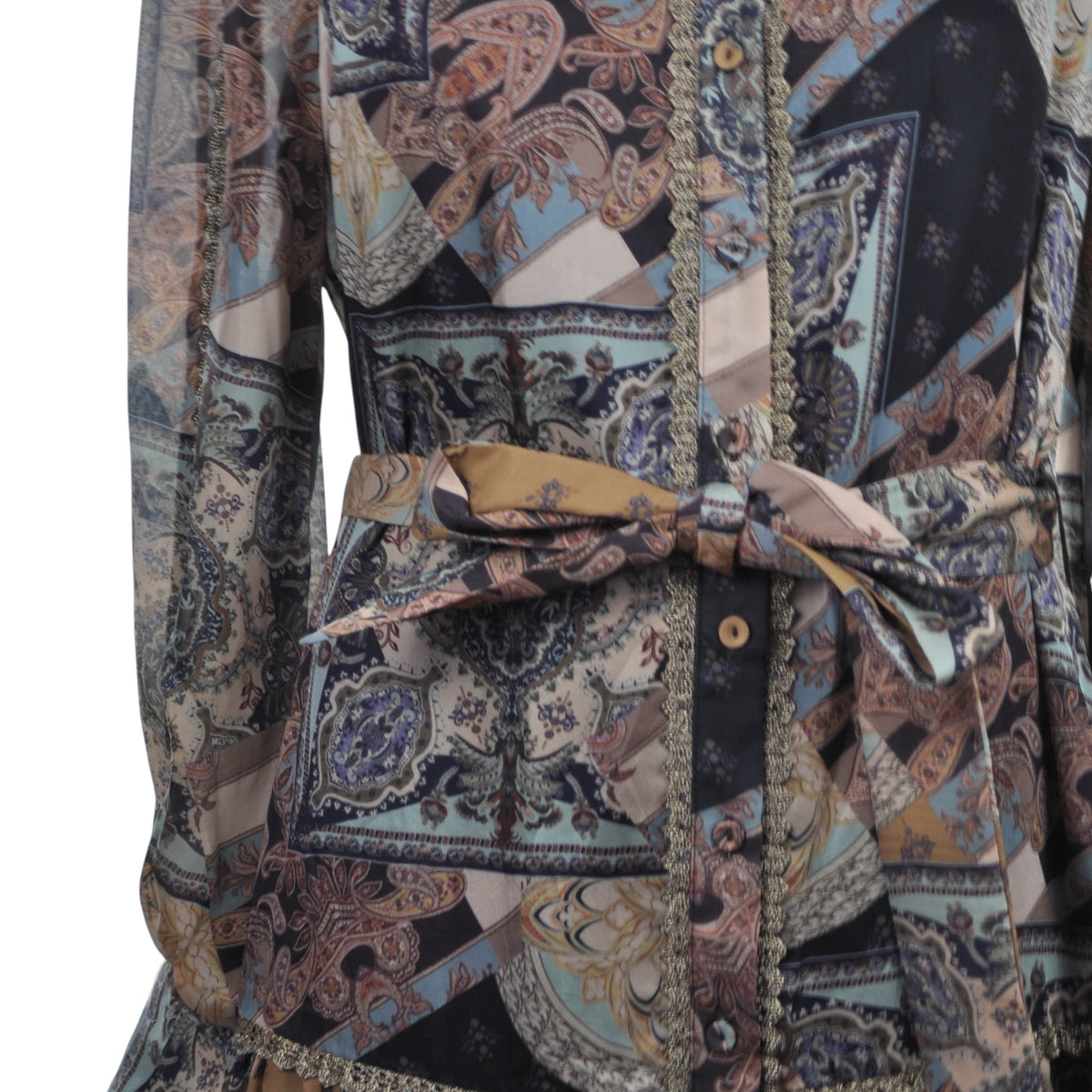 Abito lungo paisley