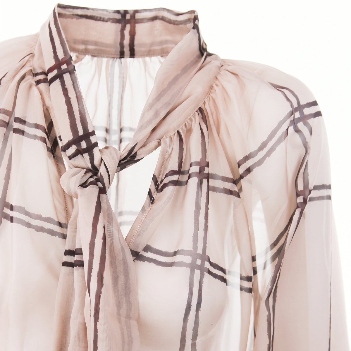 Camicia con foulard