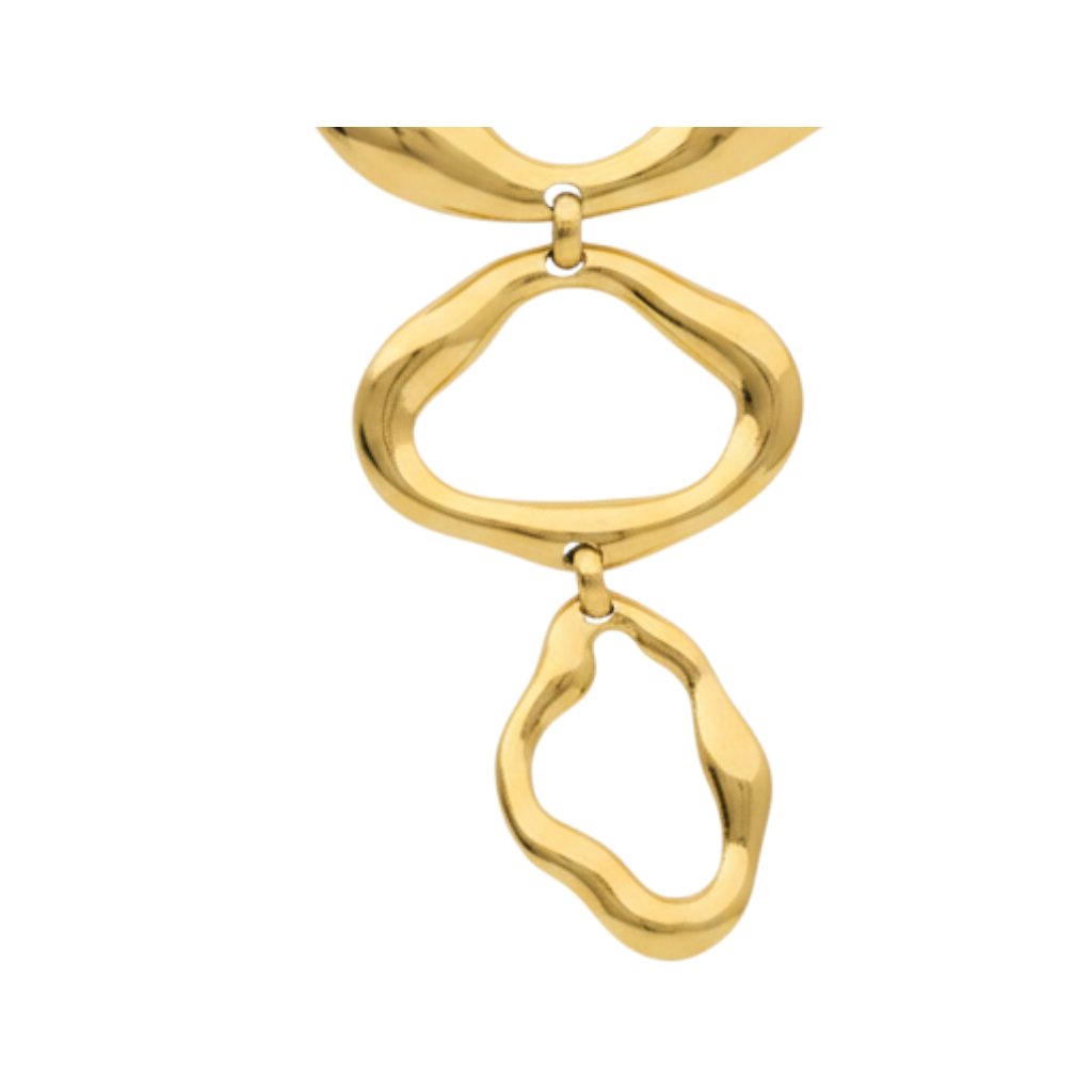 Collana a catena con maglie grosse