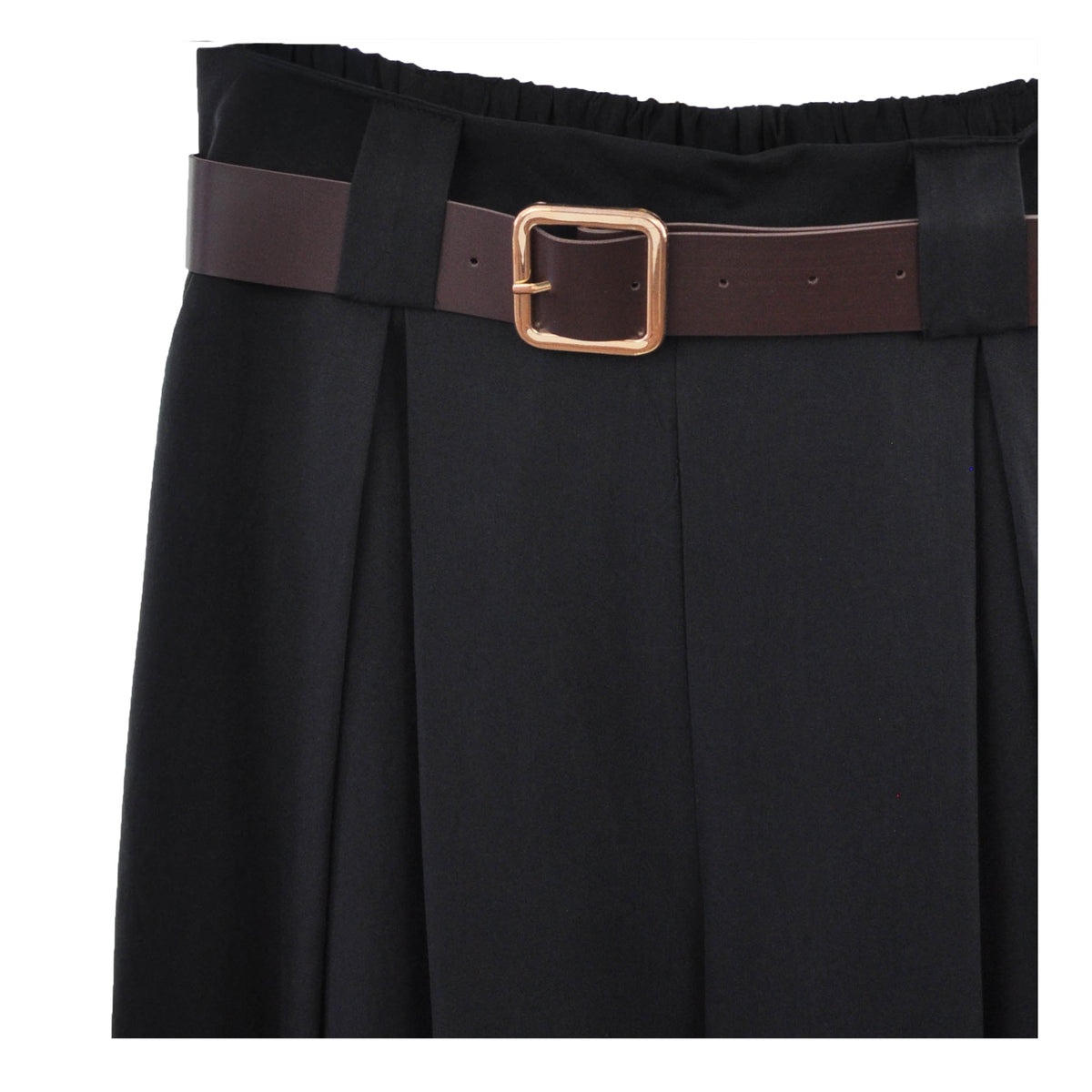 Pantalone palazzo con cintura