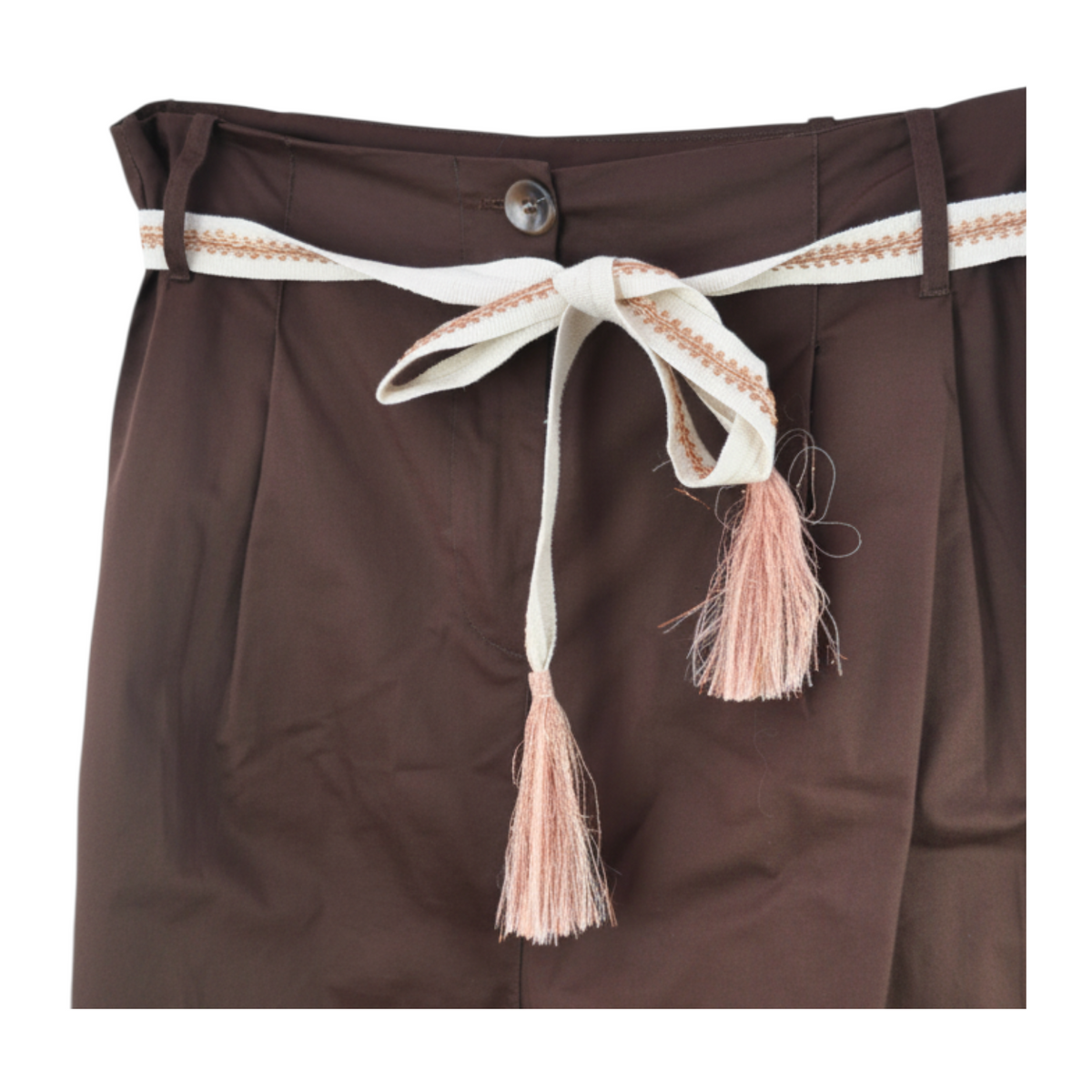 COTTON PALAZZO TROUSERS