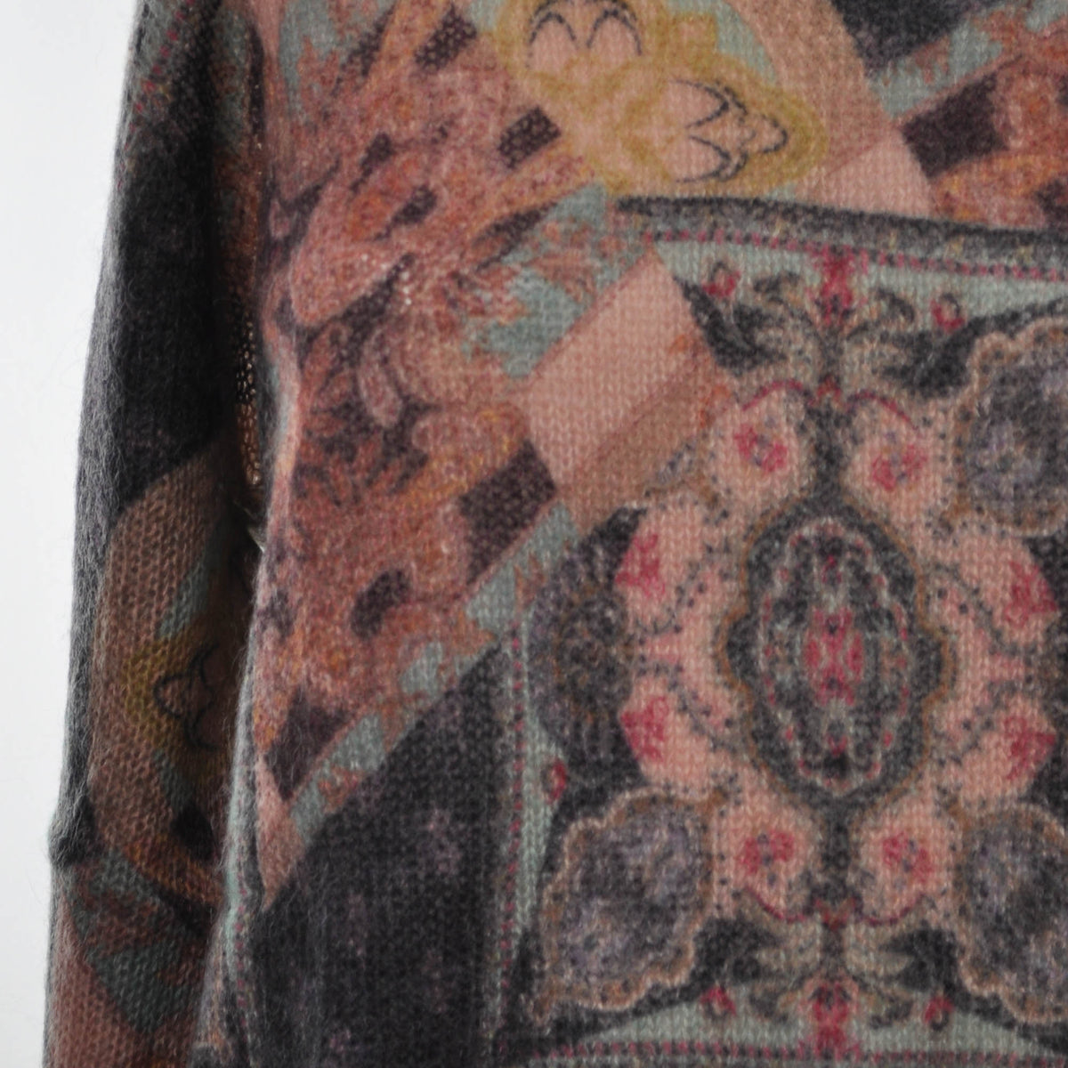 Maglia con stampa paisley