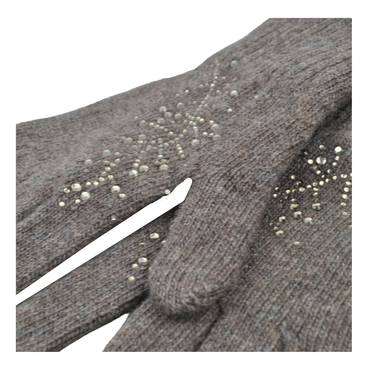 Touchscreen gloves with glitter