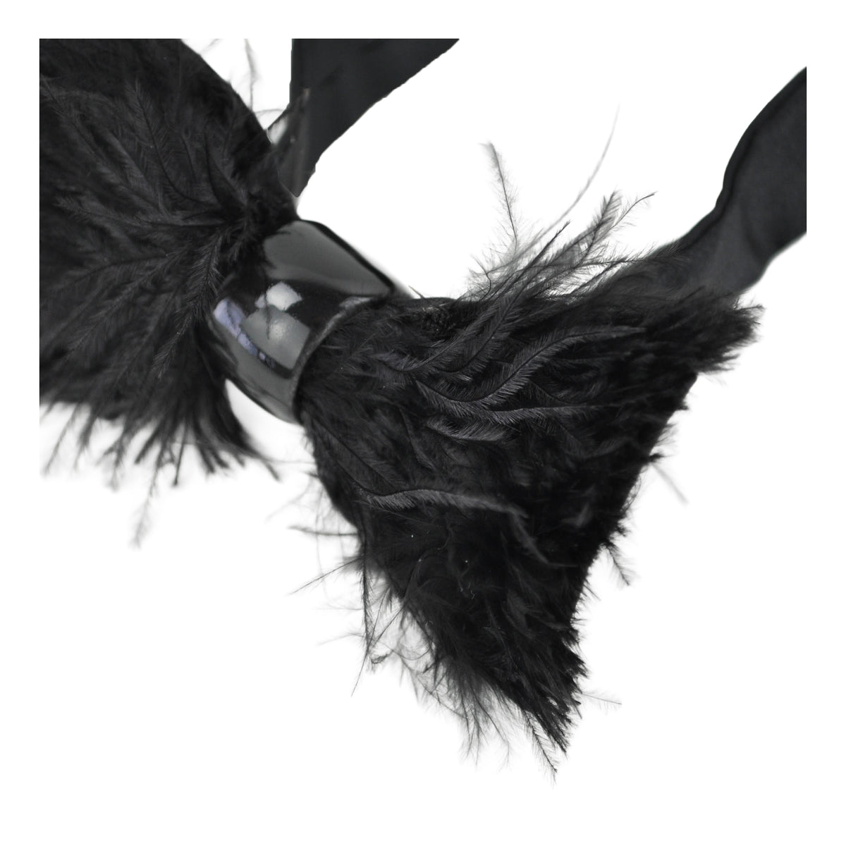 Papillon con piume