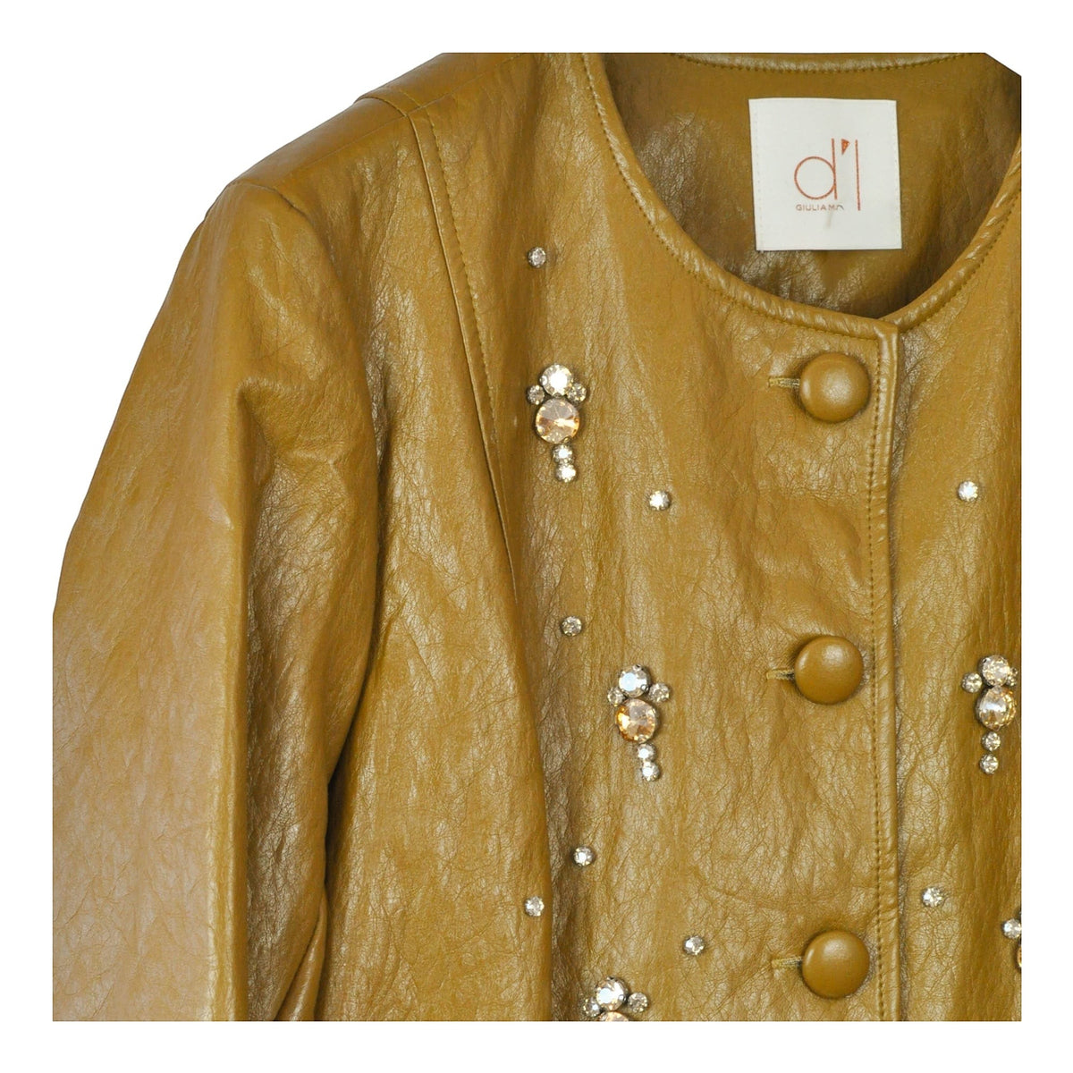 Faux leather jacket