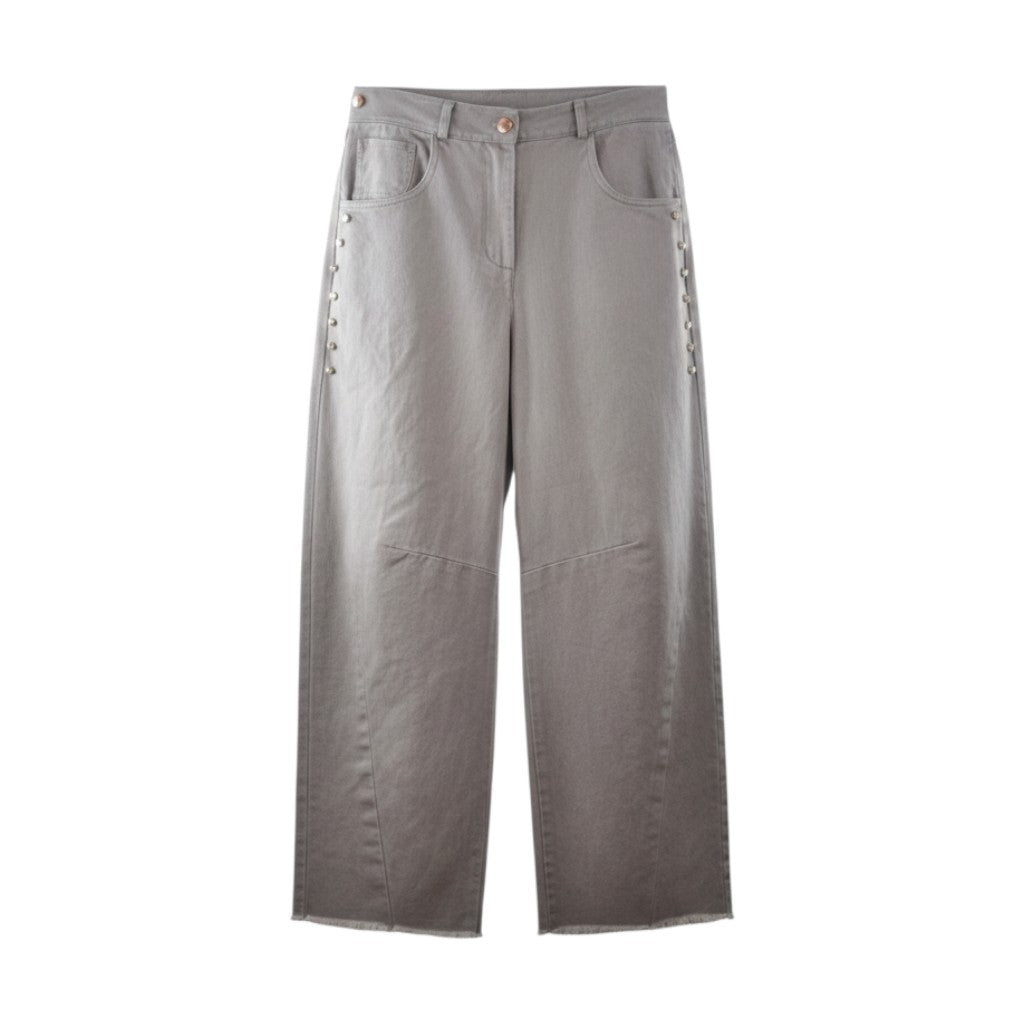 Pantaloni baggy con borchie