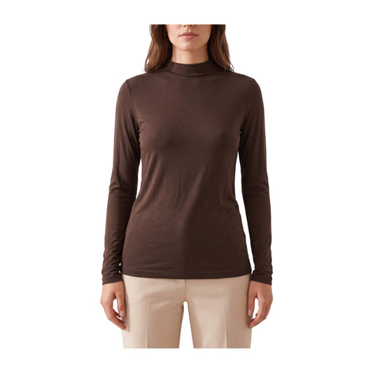 Maglia in cachemire con scollo cratere