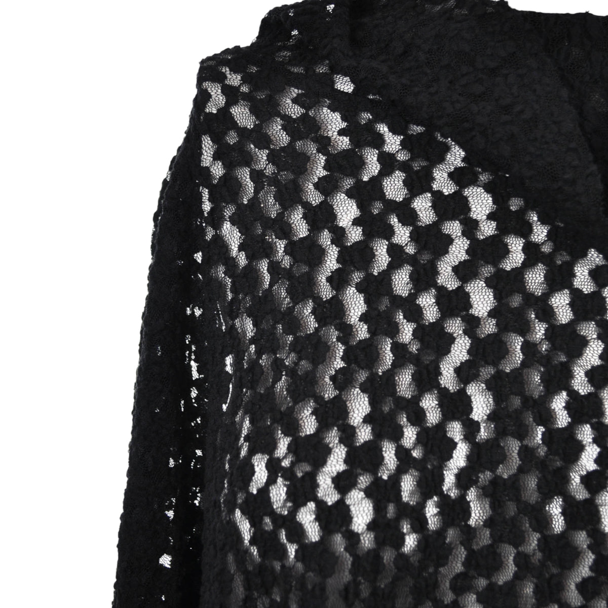 Blusa over con collo morbido