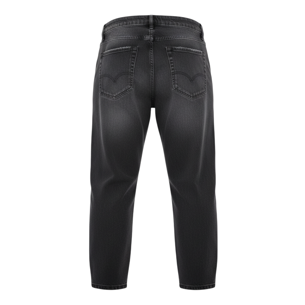 Faded black jeans