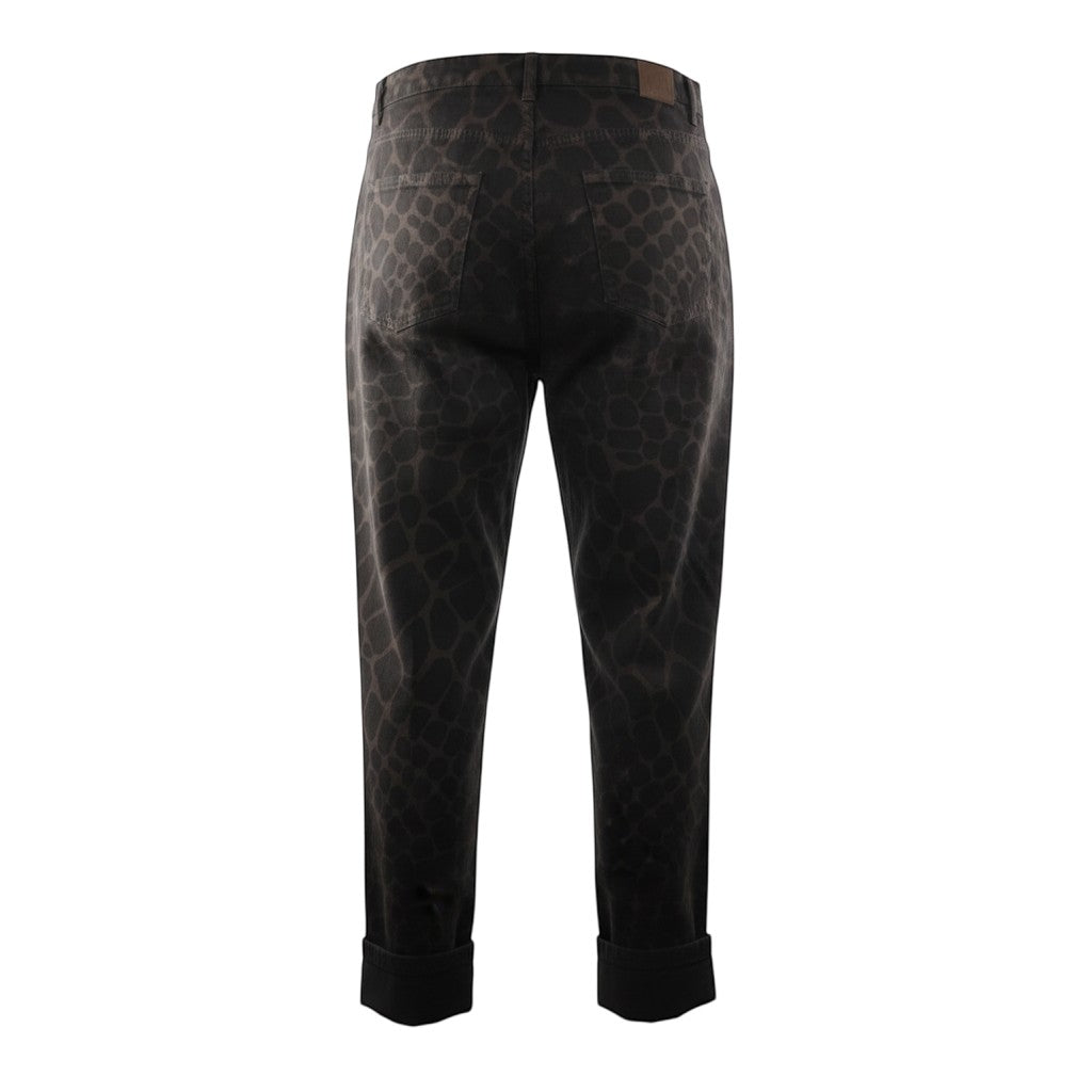 Pantaloni maculati a sigaretta