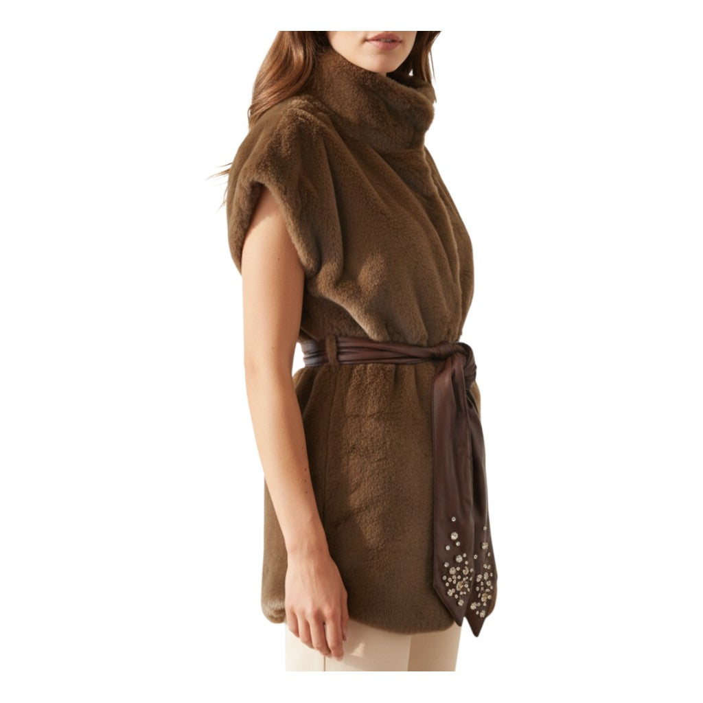 Gilet in ecopelliccia