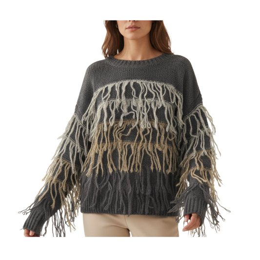 Fringed top