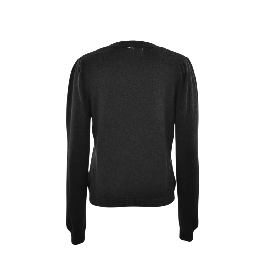 Maglia con taschino in strass