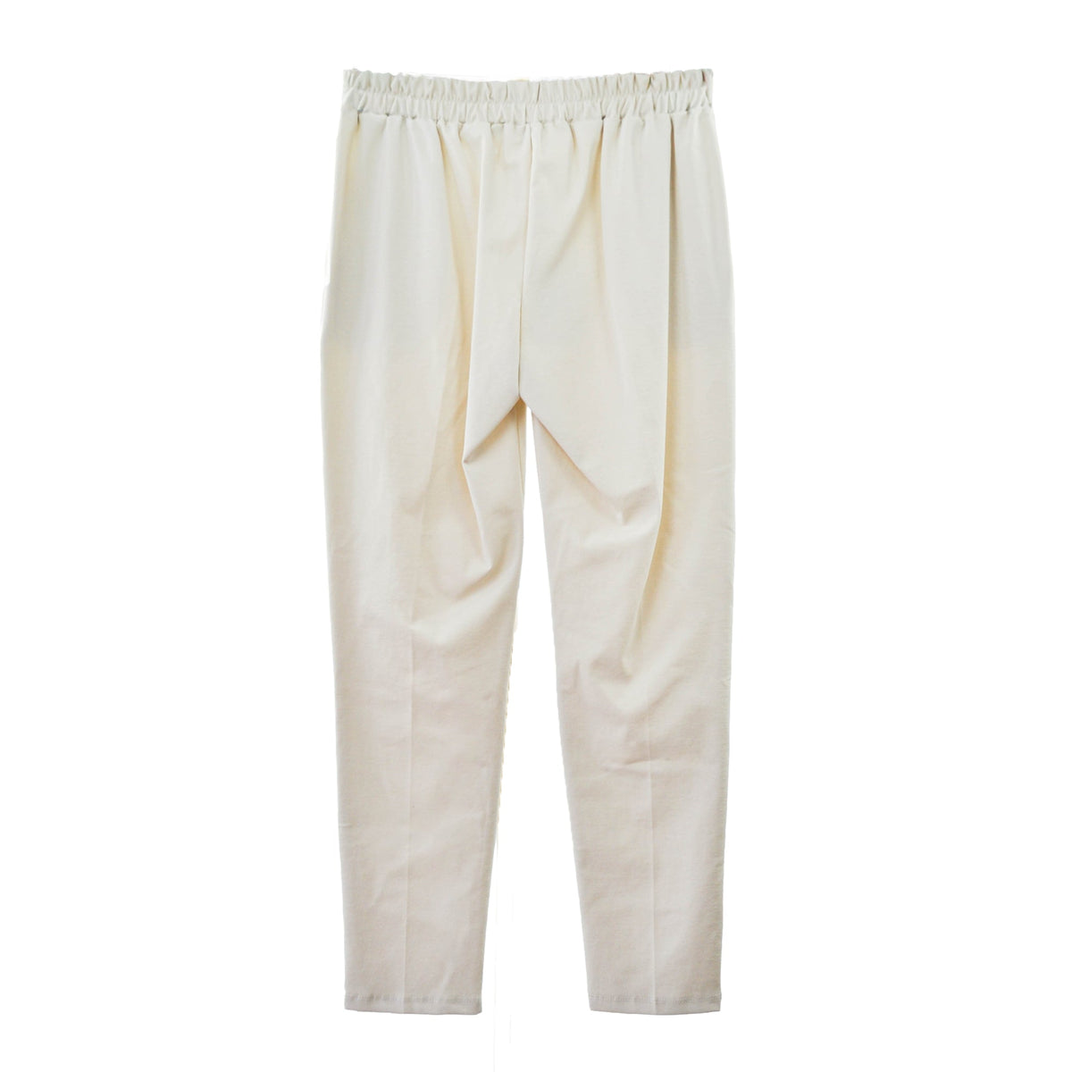 Pantalone a vita alta con pieghe