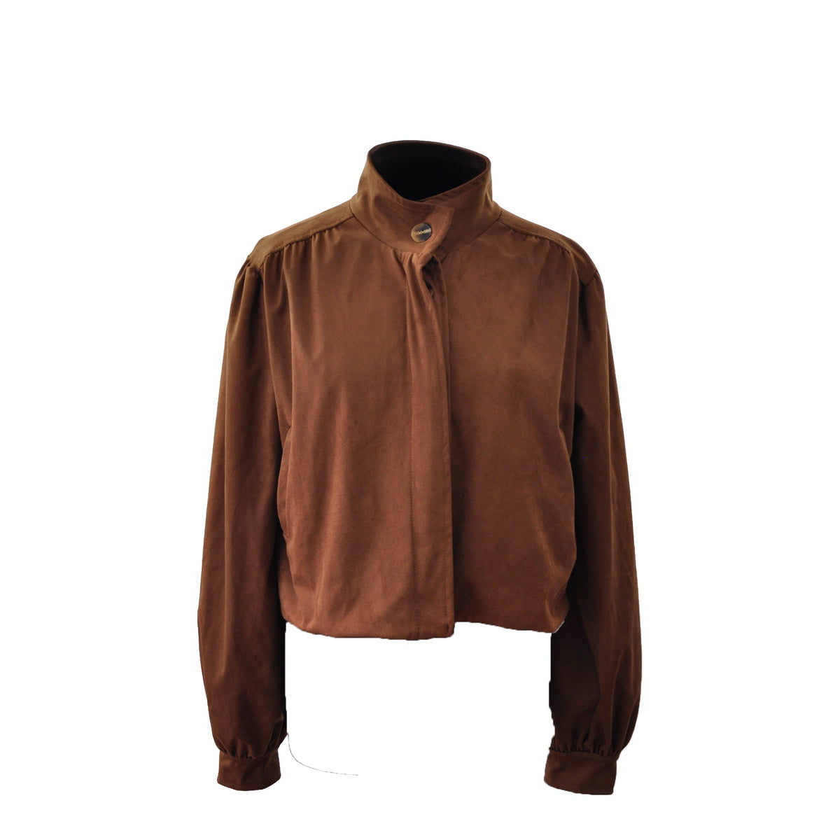SUEDE BOMBER EMBROIDERY