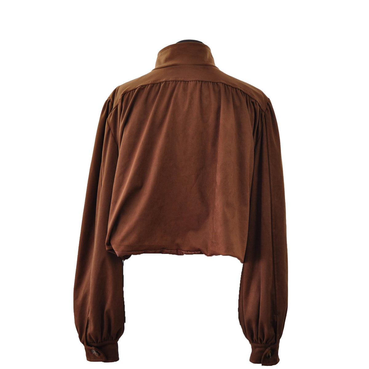 SUEDE BOMBER EMBROIDERY