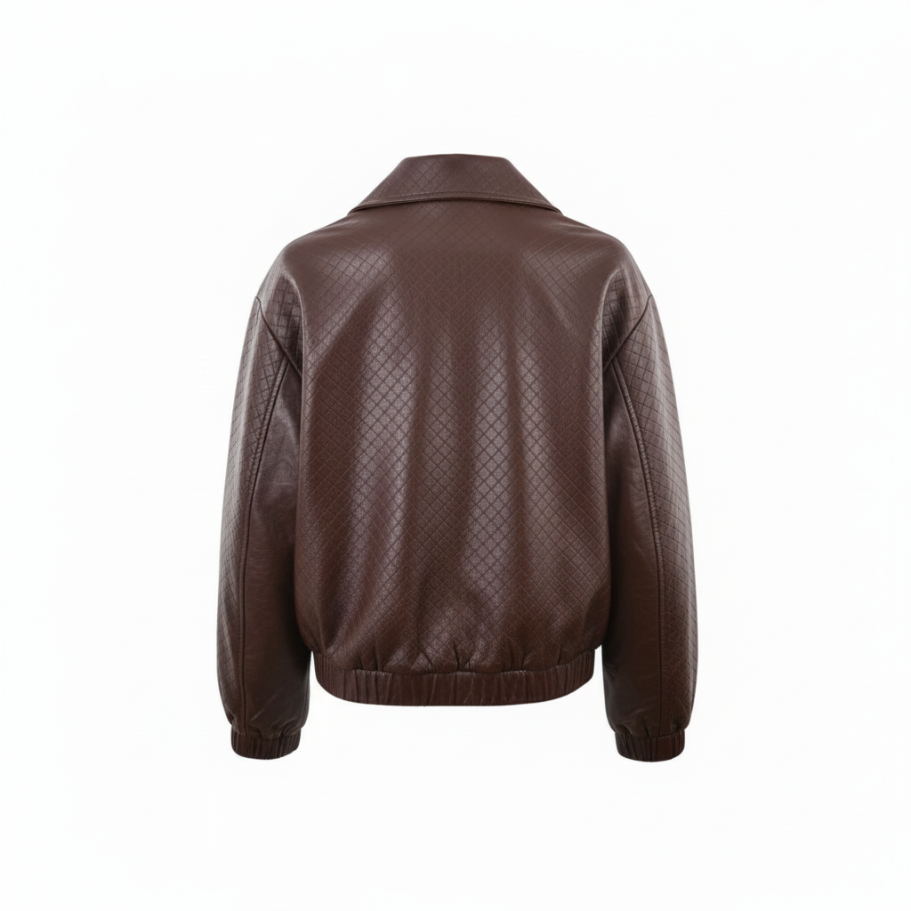Bomber tecnico intrecciato