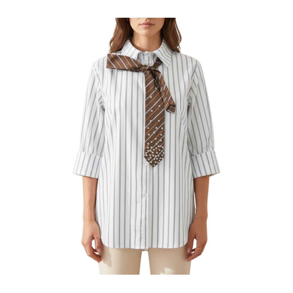 TWO-TONE SHIRT