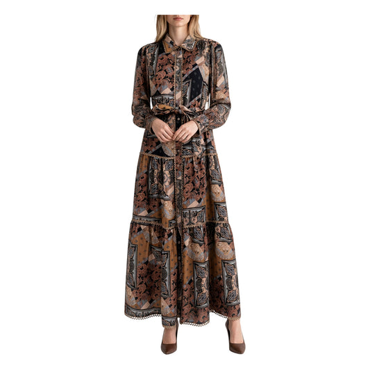 Abito lungo paisley