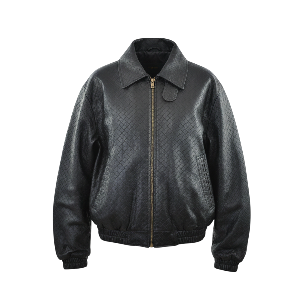 Bomber tecnico intrecciato