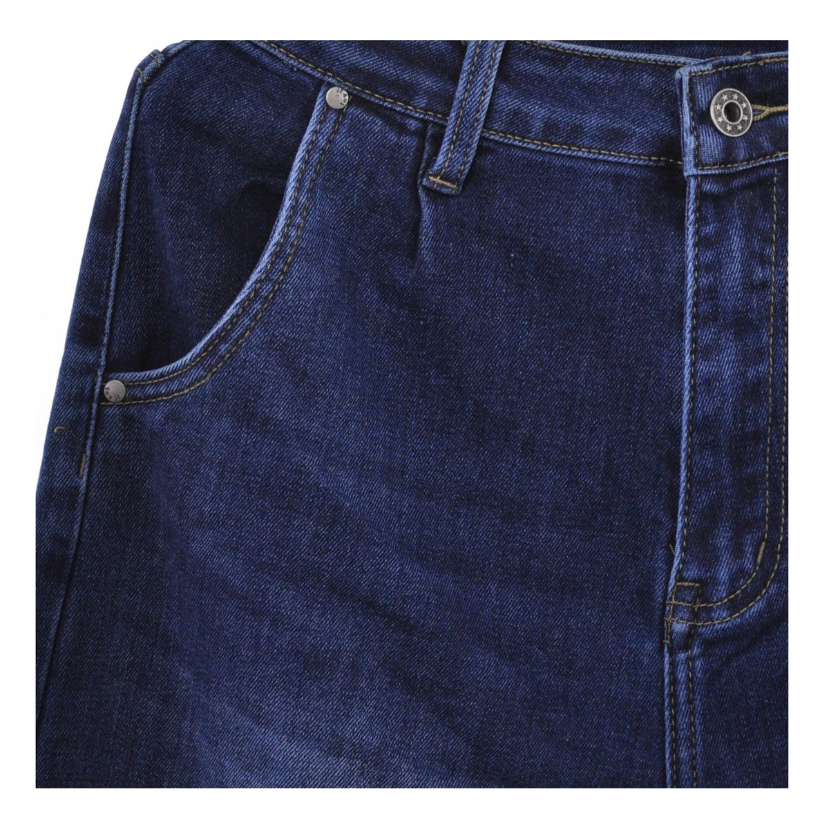 Jeans mom fit vita alta