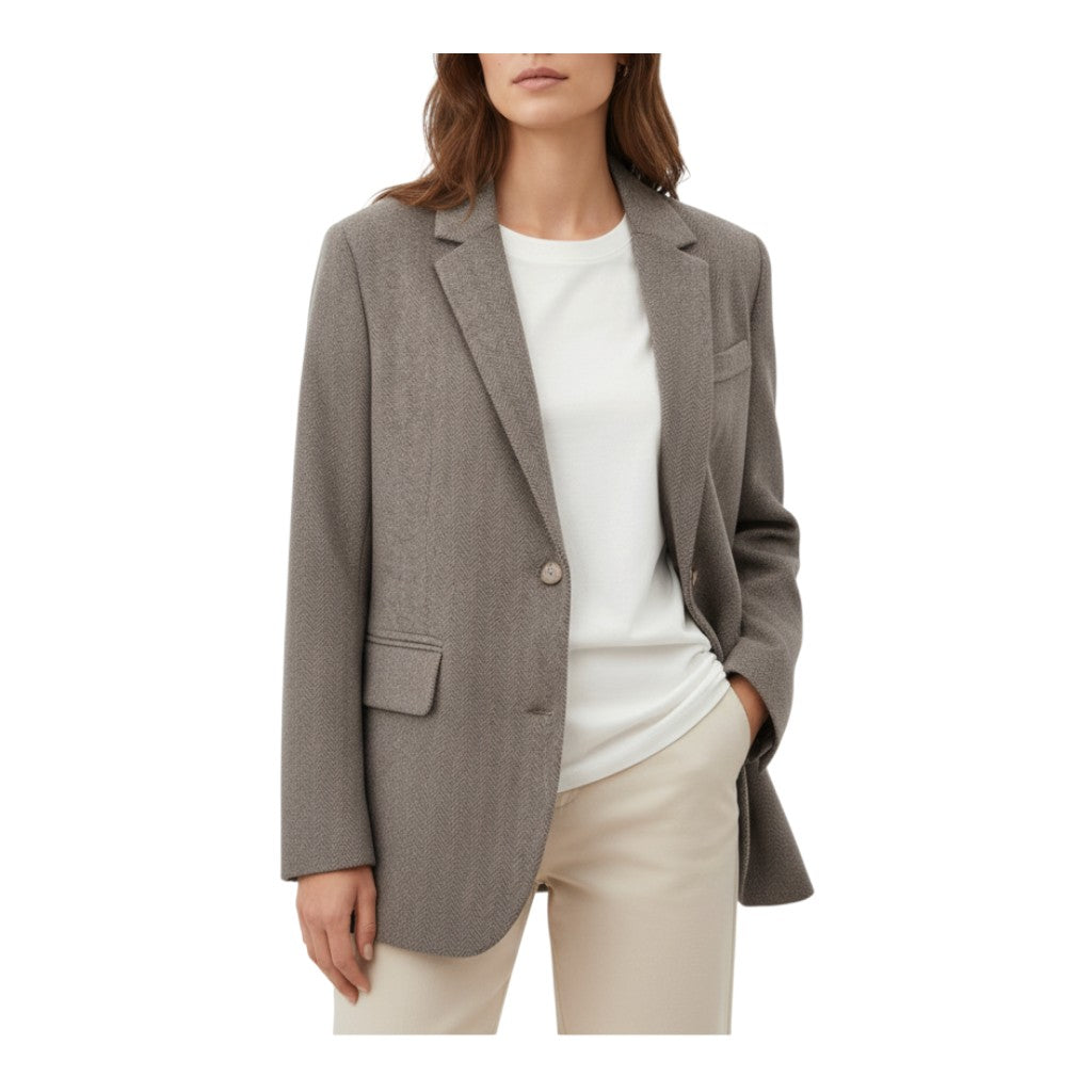 Blazer spigato over