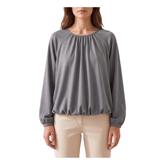 Blusa con arriccio