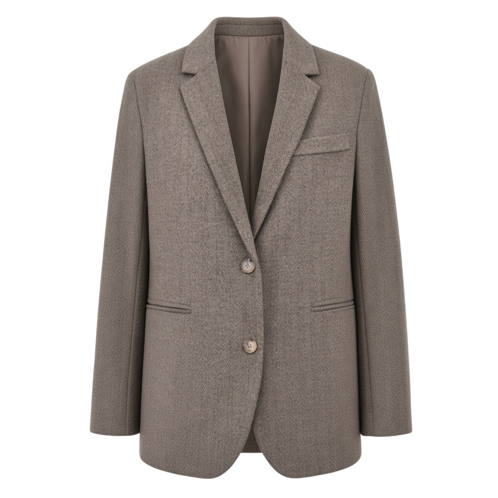 Blazer spigato over