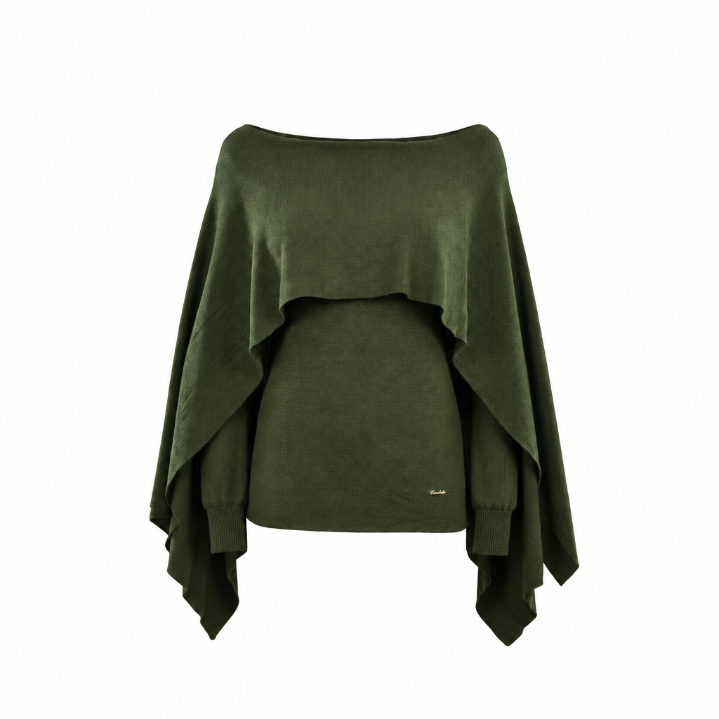 Maglia con mantella