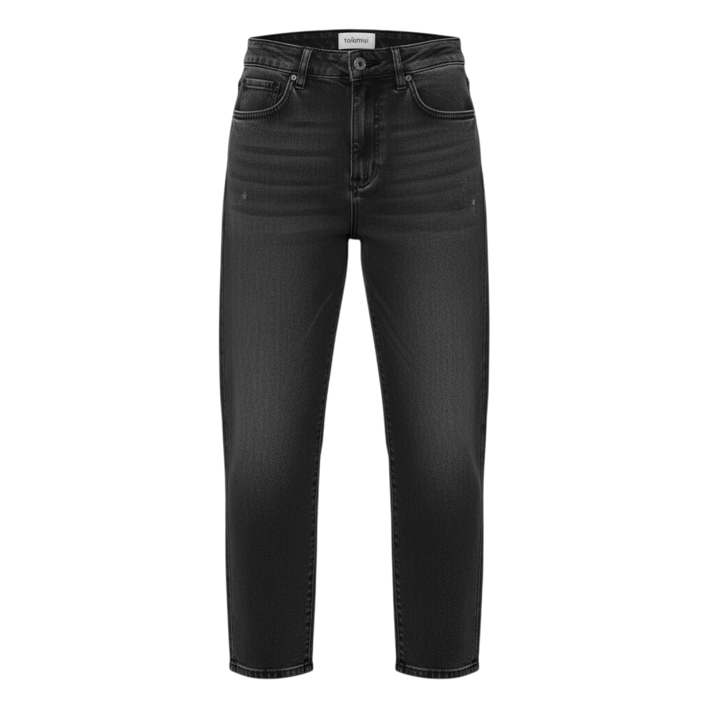 Faded black jeans
