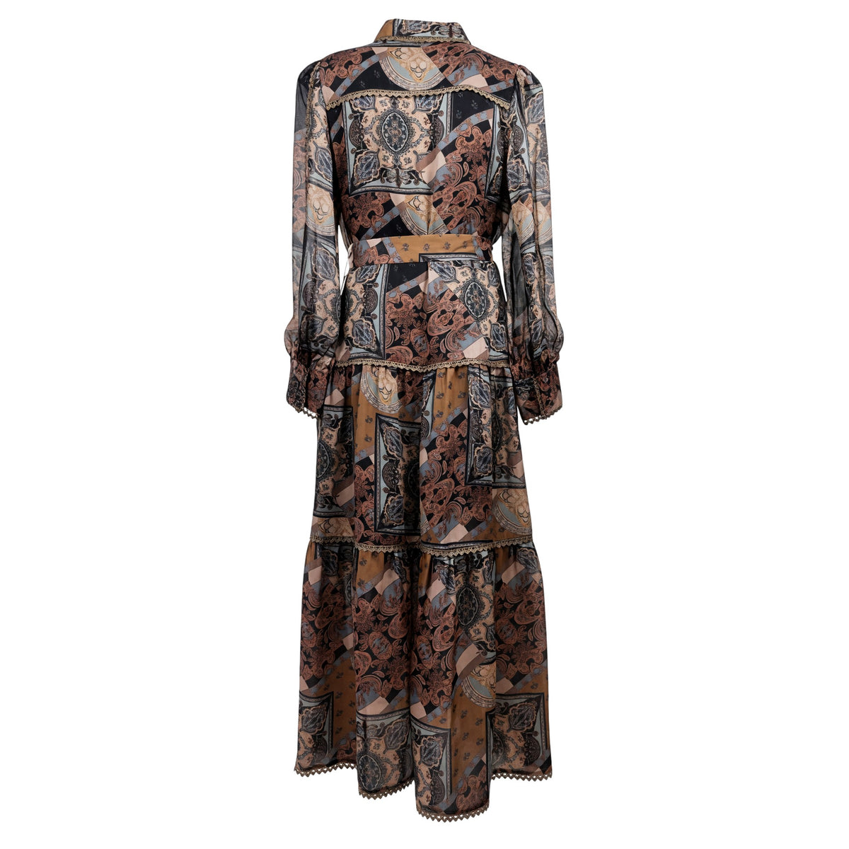 Abito lungo paisley