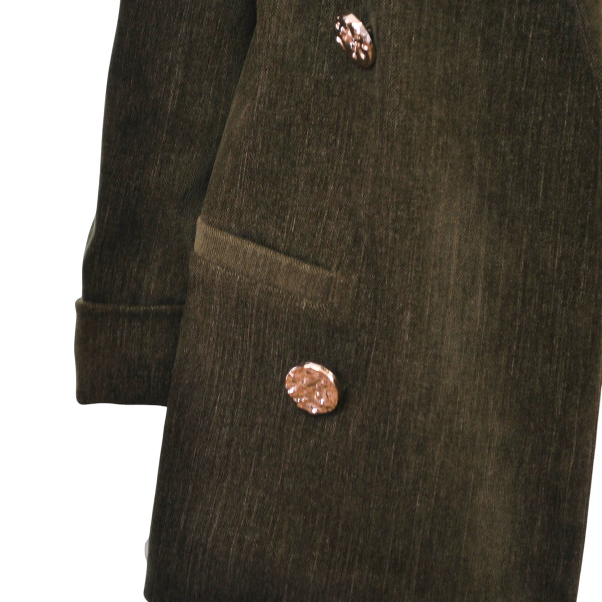 Blazer doppio petto in velluto