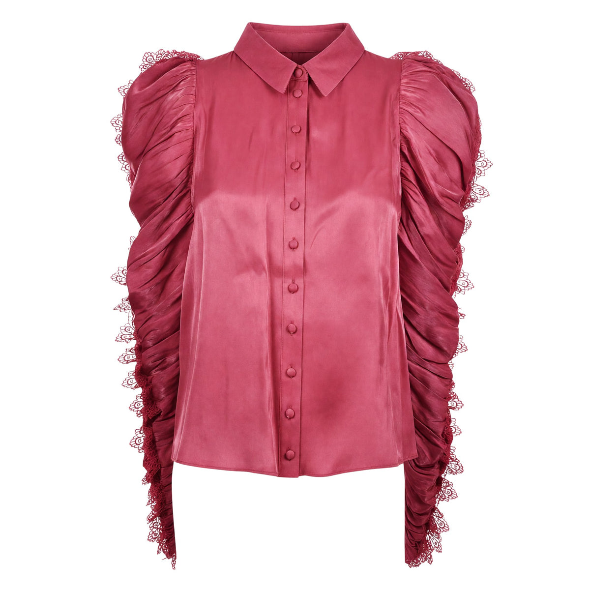Camicia con volant