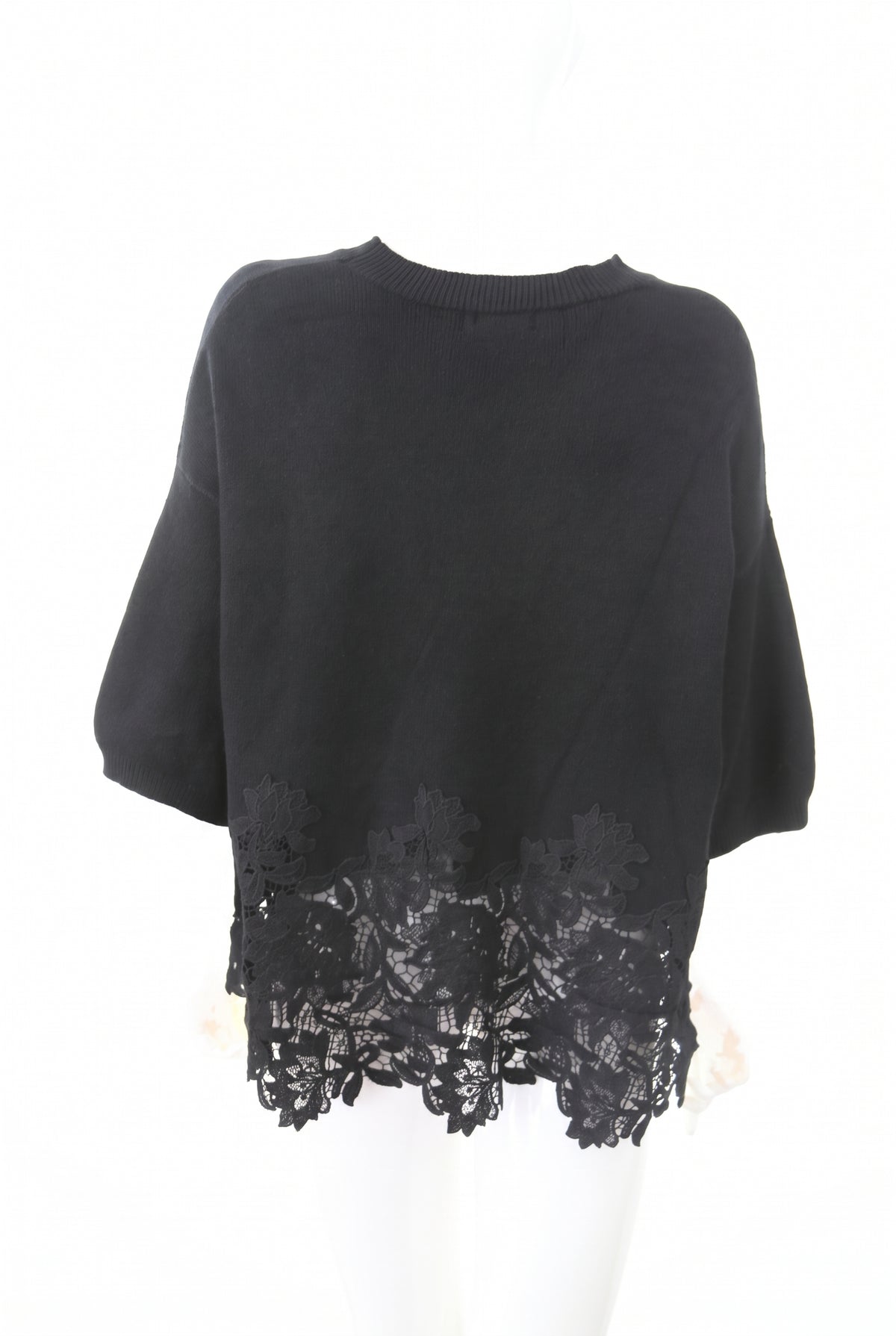 Maglione con pizzo
