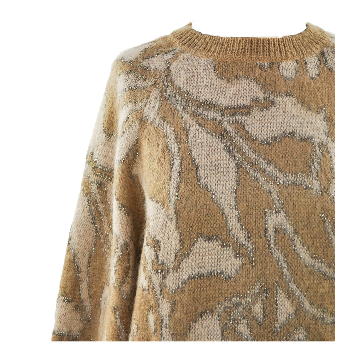 Jacquard Knit Top