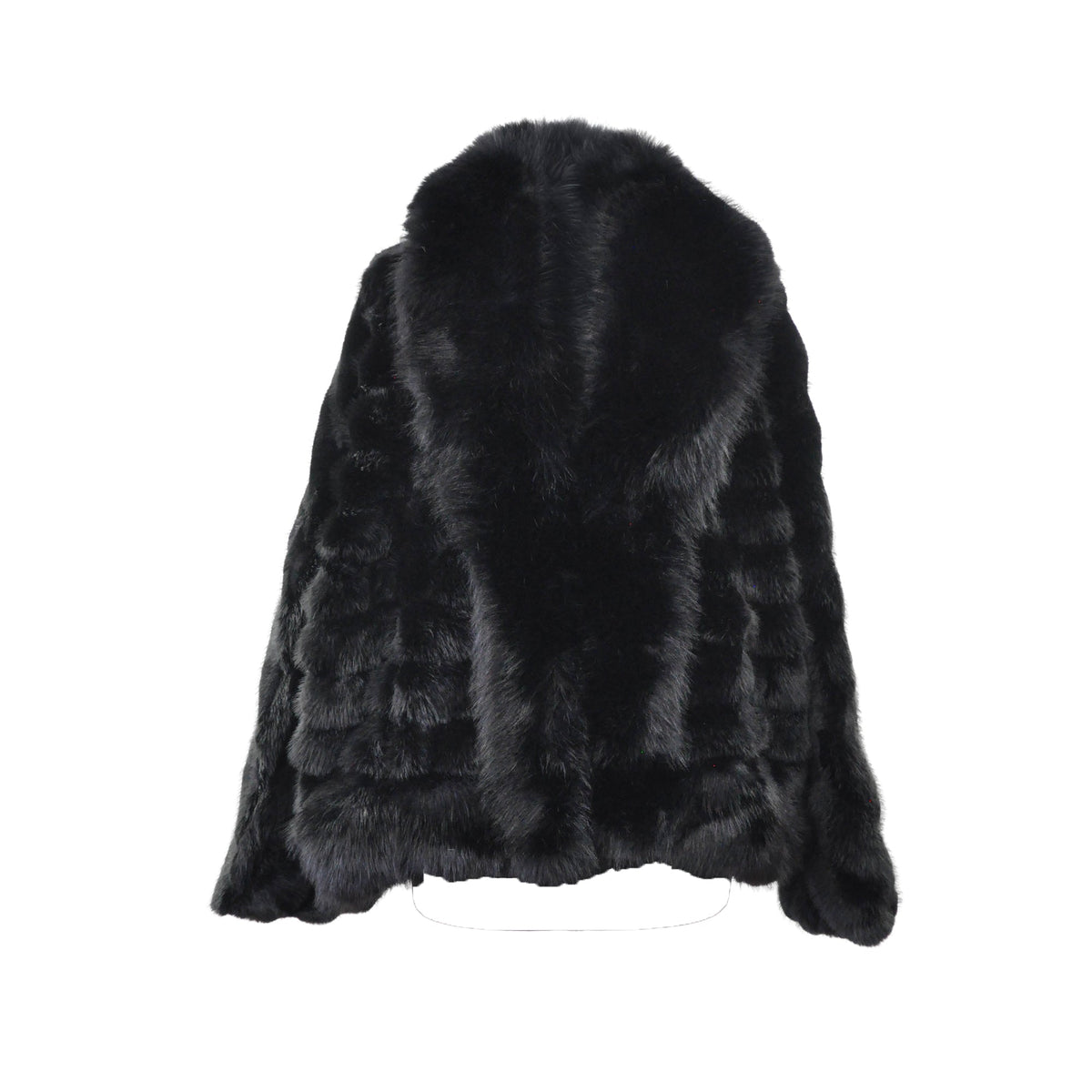 Faux fur kimono