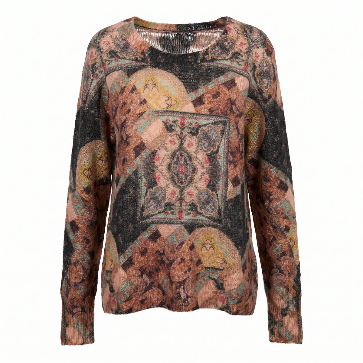 Maglia con stampa paisley
