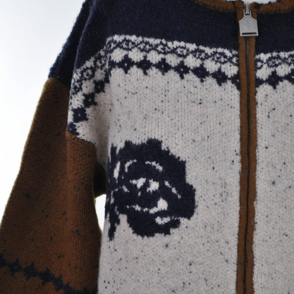 Maglione con zip