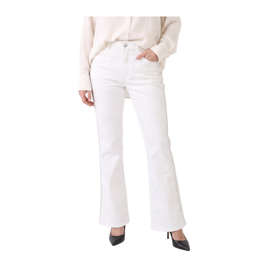 Pantaloni con ricami laterali