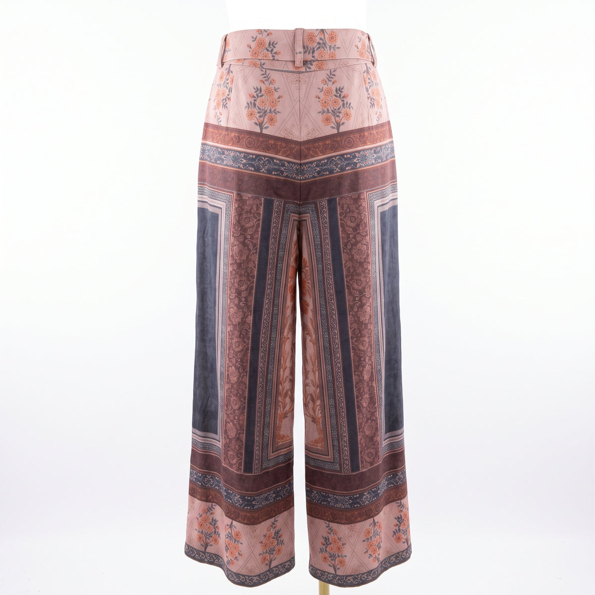 Pantalone con stampe paisley