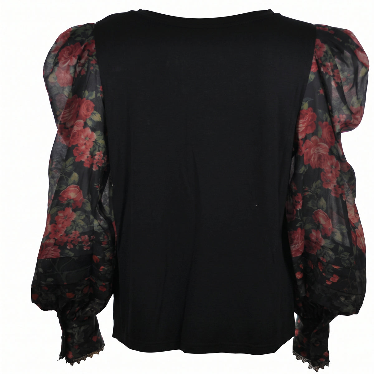 T-Shirt ricamate con stampe a fiori