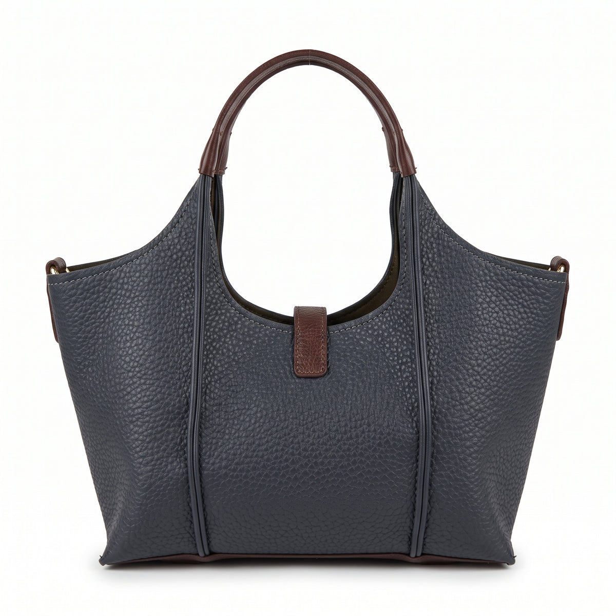 Borsa pelle martellata