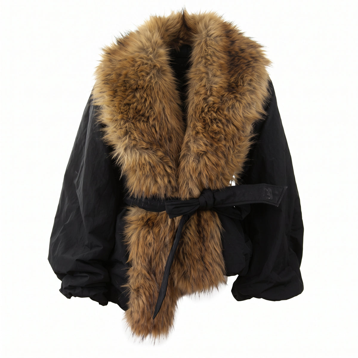 Bomber con ecopelliccia