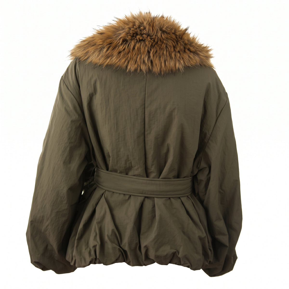 Bomber con ecopelliccia