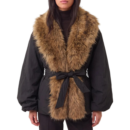 Bomber con ecopelliccia