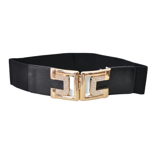 Cintura elastica con fibbia gioiello