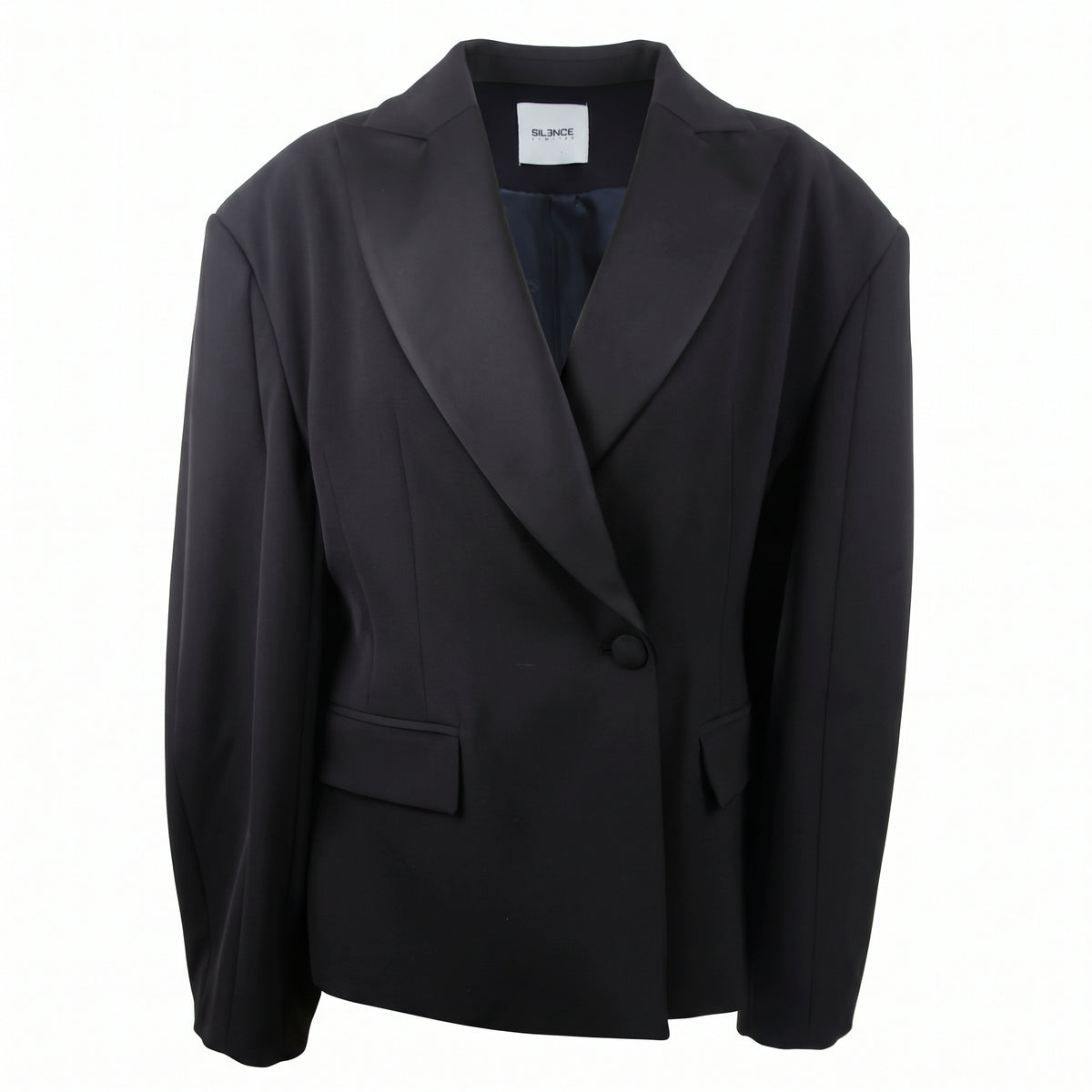 Blazer ballon crepe