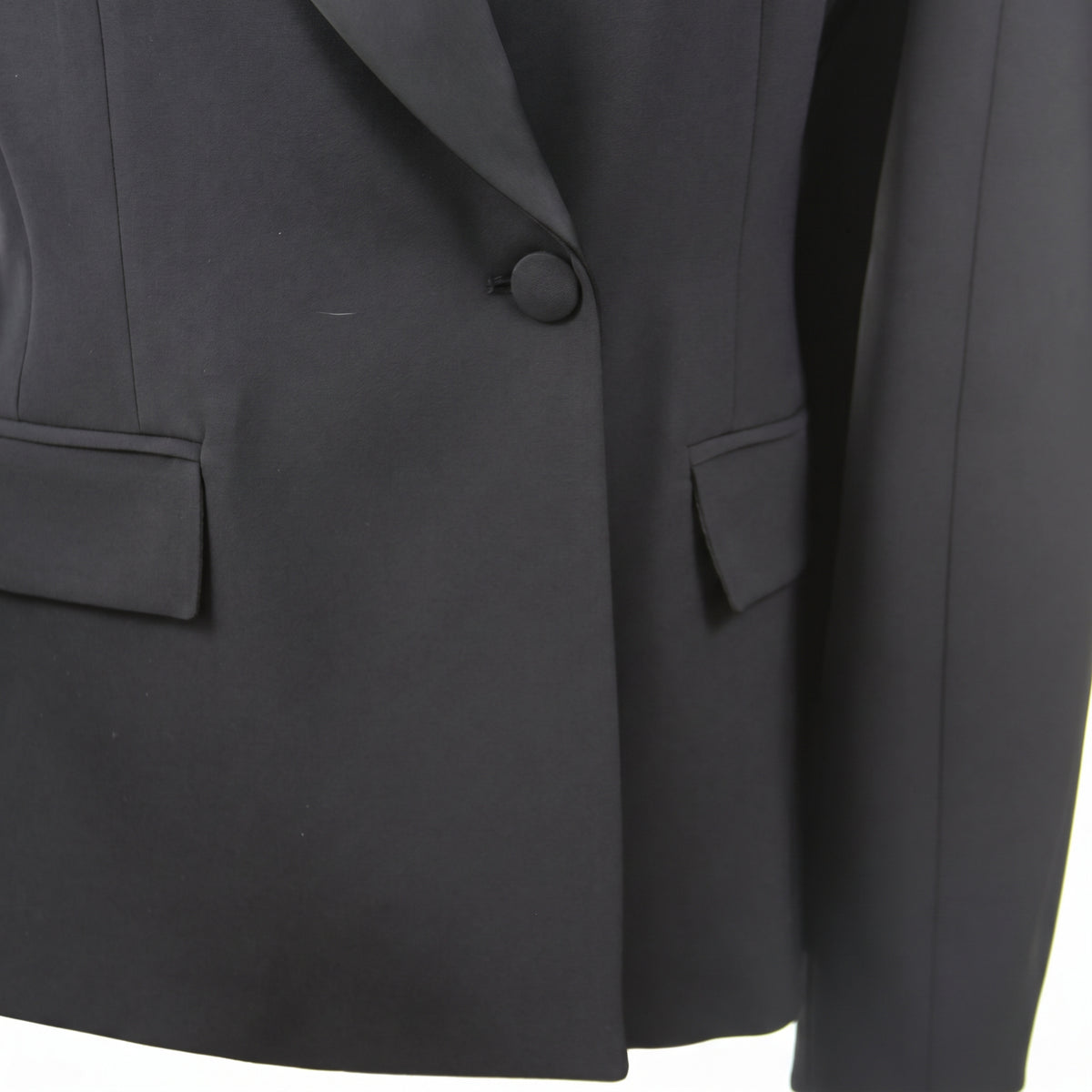 Blazer ballon crepe