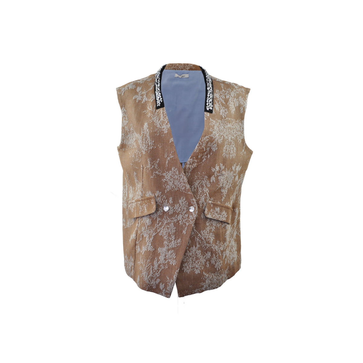 Gilet damascato